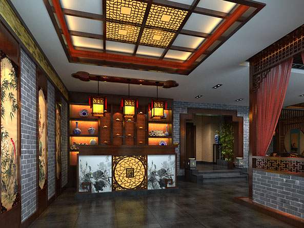 長(zhǎng)春中式茶樓裝修——“清、幽、靜、簡(jiǎn)”的品茗至境